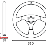 OMP Velocita OV Superleggero 320 seemisnahast rool