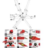 OMP 3″ Tecnica 6-punkti tõmmatava turvarihma komplekt FIA8853-2016 – Must