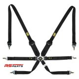 OMP One 3+2″ Endurance 6-punkti tõmmatav turvarihm FIA 8853-2016 – must