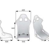 OMP TRS-E XL MUST Rallivõistluste iste FIA 8855-1999