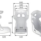 OMP HTE One Lite võidusõiduiste FIA 8862-2009
