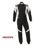 OMP First Evo My2025 võistluskombinesoon – Must/Valge