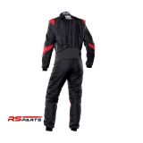 OMP ONE EVO X KOMBINESOON FIA 8856-2018 PUNANE/MUST