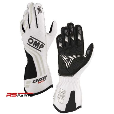 OMP One Evo-X Racing kindad FIA 8856-2018 - Valge