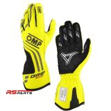 OMP One Evo-X võidusõidukindad FIA 8856-2018 – Fluoro kollane