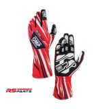 OMP KS-4 Art Kids kartingkinda kindad – punane/valge