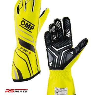 OMP One-S võistluskindad - Kollane