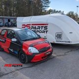 Vedu kinnise autoveo haagisega AST-2