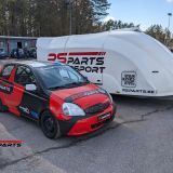 Vedu kinnise autoveo haagisega AST-2