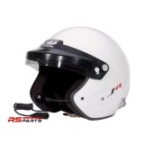 OMP J-Ralli Avatud Näoga Kiiver FIA8859-2024 – Valge