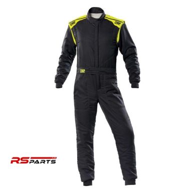 OMP First-S võidusõidukombe - Antratseet/Kollane