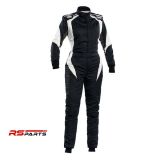 OMP First Elle võidusõiduülikond naistele – must/valge