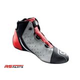 OMP One Evo X R Racing Kingad 8856-2018 – Must/ Hõbe/Punane