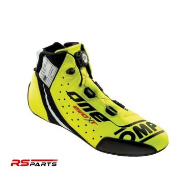 OMP One Evo X R Racing Kingad 8856-2018 - Fluoro Kollane