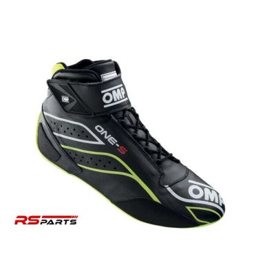 OMP One-S võidusõiduking 8856-2018 - Must/Fluoro Kollane