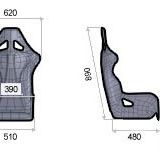 OMP FIRST-R rallisõidutool FIA 8855-1999