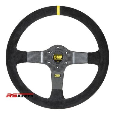 OMP 350/95 süsinikkiust seemisnahast rool