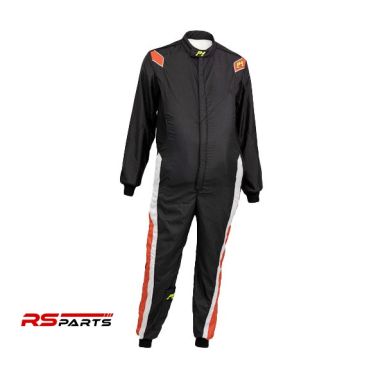 P1 Gent Racing Ülikond - Must/Hõbe/Punane