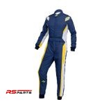 P1 Lap.Evo Võidusõidukombinesoon - Sinine/Hõbedane