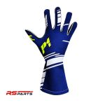 P1 Kiirus Võidusõidukindad – Sinine/Valge